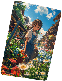 IA para crear imágenes gratis sin registrarse: Ejemplo de arte anime