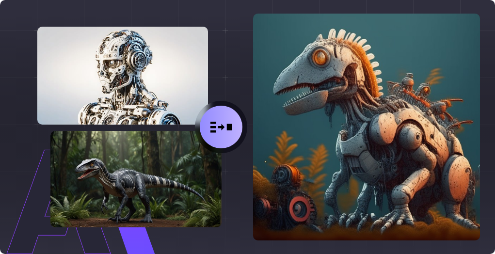 Vidmud Fusionador de Imágenes con IA - Ejemplo 2