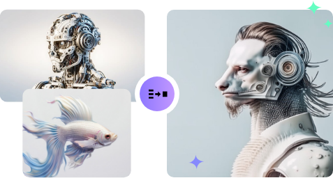 Vidmud Fusionador de Imágenes con IA